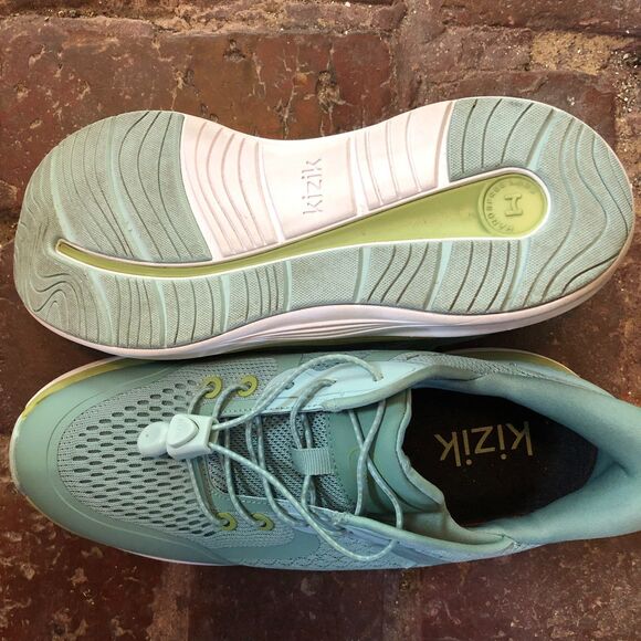 Kizik London Surf Spray Granite Green Womens Athletic Sneaker Sz 9 Slip On - Picture 5 of 16